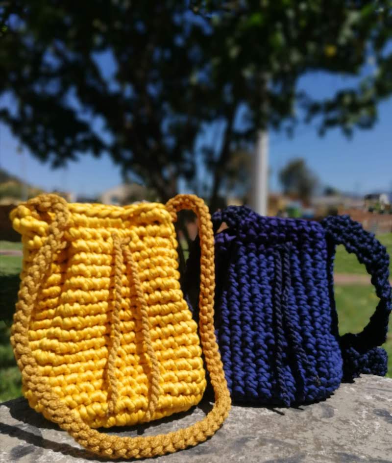 Mochila de trapillo sale precio