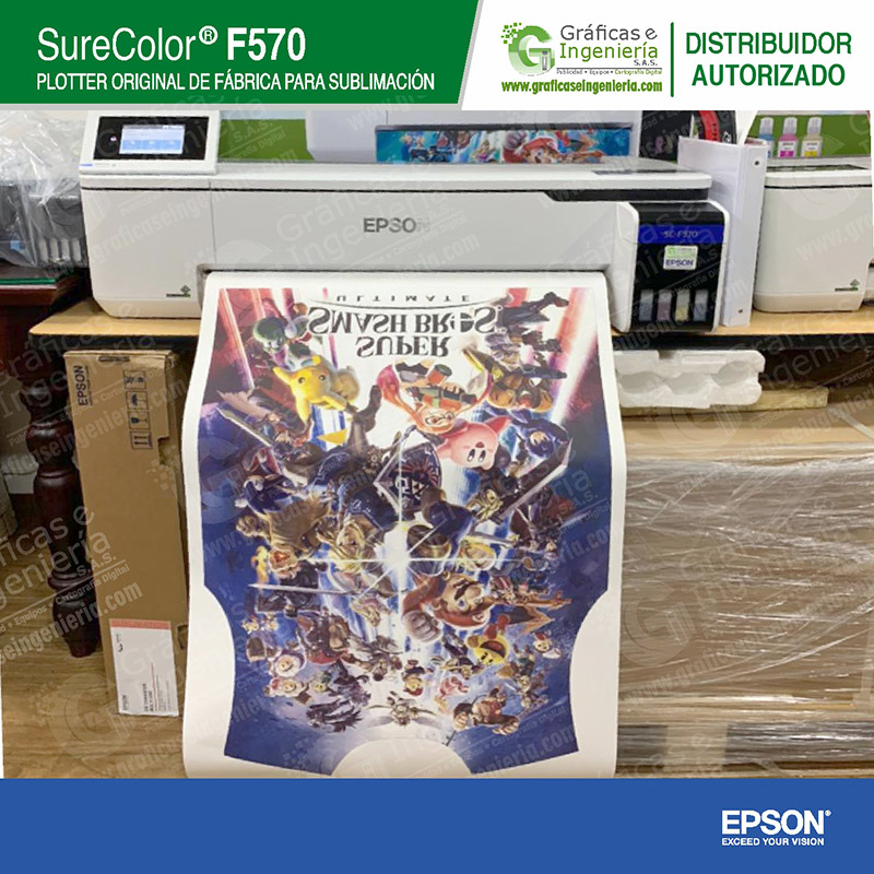 Impresora de Sublimación Epson SureColor F570 