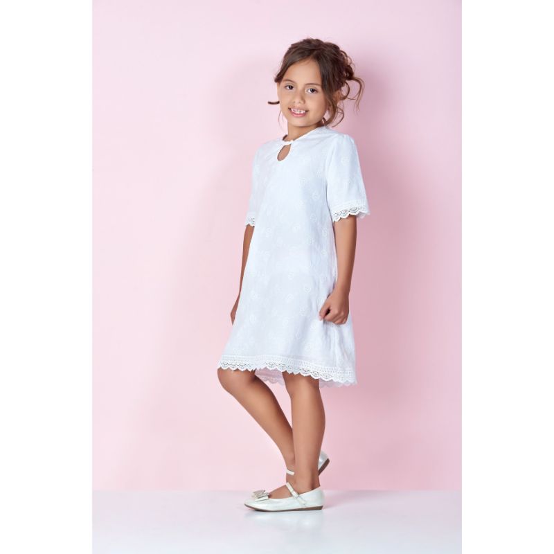 Telas para vestidos de niña online clearance